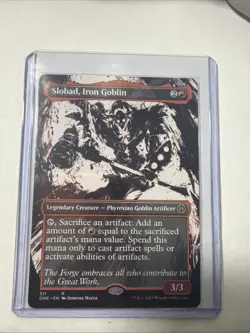 Slobad, Iron Goblin (Showcase) Phyrexia: All Will Be One - Rare - Image 1