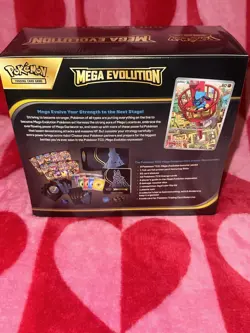 Pokemon TCG Mega Evolution Lucario ETB Elite Trainer Box - Brand New Sealed - Image 2