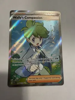 2025 Pokemon Mega Evolution Wally's Compassion Ultra Rare #176/132 - Image 1
