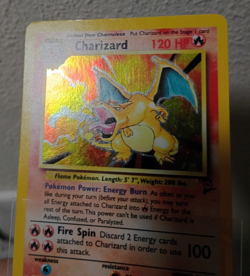 Pokemon Charizard Base Set 2 2000 Out Of Print With Swirl NM+ - Image 4