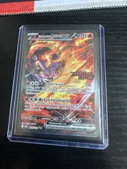 🔥Team Rocket’s Moltres EX RARE Promo Lot 229/182 208/182 031/182 Pokemon🔥 - Image 3