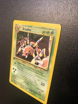 Ariados 27/111 Neo Genesis 1st First Edition Pokemon Card NM Condition - Image 4