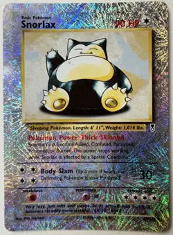 Snorlax 64/110 Legendary Collection Reverse Holo 2002 Pokemon Strong LP - Image 1