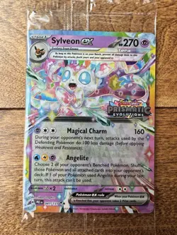 🔥 Pokemon Sylveon ex 041/131 Prismatic Evolutions Promo Surprise Box SEALED - Image 1