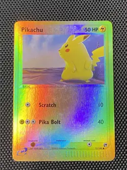 Pikachu 72/100 Sandstorm Reverse Holo Excellent Condition RARE Pokemon TCG LP+ - Image 1