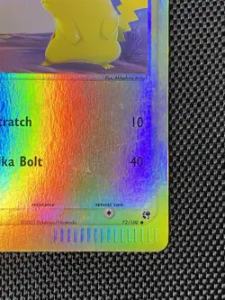 Pikachu 72/100 Sandstorm Reverse Holo Excellent Condition RARE Pokemon TCG LP+ - Image 4