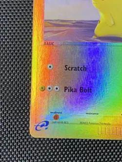 Pikachu 72/100 Sandstorm Reverse Holo Excellent Condition RARE Pokemon TCG LP+ - Image 5