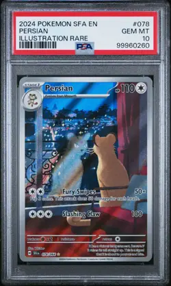 Pokemon Persian Shrouded Fable Illustration Rare #078 PSA 10 Gem Mint ✨😸 - Image 1