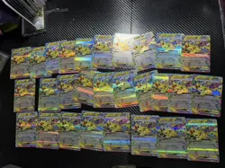 pokemon cards pikachu RR lost 28s set Japenese holo 1 MR44 - Image 1