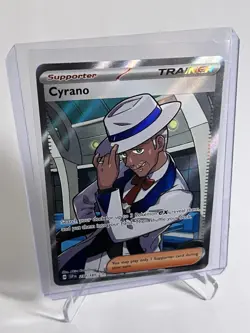 Pokemon TCG Cyrano 230/191SV08: Surging Sparks Holo Ultra Rare Collectible Card - Image 1