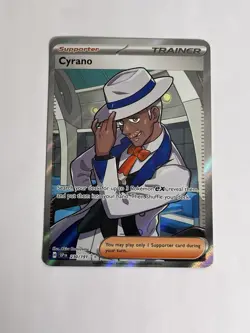 Pokemon TCG Cyrano 230/191SV08: Surging Sparks Holo Ultra Rare Collectible Card - Image 2