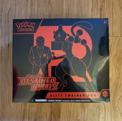 Pokemon Elite Trainer Box Scarlet & Violet Destined Rivals Factory Sealed - Image 1