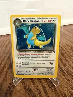 Pokemon TCG Dark Dragonite Holo 5/82 Team Rocket - Image 1