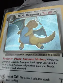 Pokemon TCG Dark Dragonite Holo 5/82 Team Rocket - Image 3