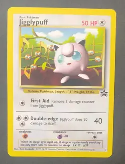 WOTC Black Star Promotional Pokemon Card: Jigglypuff #7 - Image 1