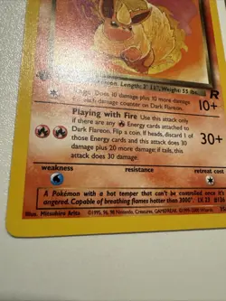 1st Edition Set Dark Jolteon, Dark Flareon, Dark Vaporeon - Pokemon - Image 5