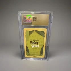 2022 POKEMON PLAYING CARDS KOR PAPER SAFARI #5 VULPIX CGC 10 PRISTINE ! PERFECT - Image 2