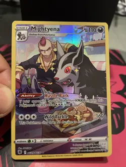 Pokemon TCG Mightyena Sword & Shield - Astral Radiance TG09/TG30 Holo Rare - Image 2