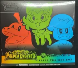 Pokemon TCG Scarlet & Violet Paldea Evolved Pokemon Center Elite Trainer Box 820650853678 - Image 1