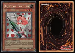 Injection Fairy Lily LOD-100 Secret Rare 1st Edition Yu-Gi-Oh NM - Image 3