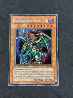 Yugioh Chaos Emperor Dragon Envoy of the End IOC-000 1st Edition MP/HP - Image 1