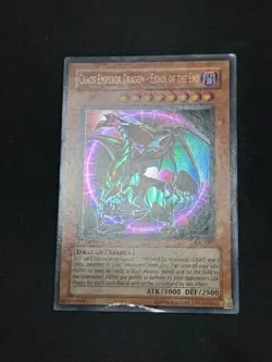 Yugioh Chaos Emperor Dragon Envoy of the End IOC-000 1st Edition MP/HP - Image 3