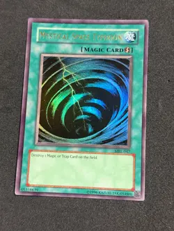 Yugioh Mystical Space Typhoon MRL-047 Ultra Rare Unlimited 2002 'MAGIC' NM/VLP - Image 1