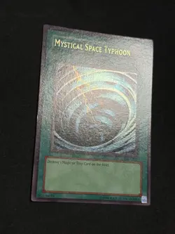 Yugioh Mystical Space Typhoon MRL-047 Ultra Rare Unlimited 2002 'MAGIC' NM/VLP - Image 2