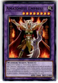 1x (NM) Amazoness Empress - CIBR-EN095 - Common - Unlimited Edition YuGiOh - Image 1