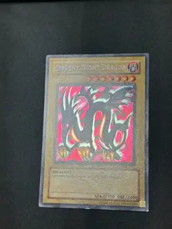 Yugioh Serpent Night Dragon MRL-103 1st Edition Secret Rare P/MP - Image 2