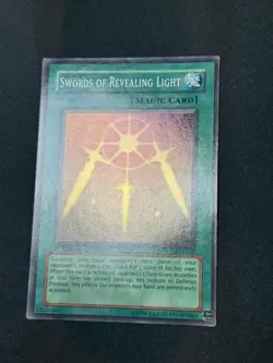 Yugioh Swords of Revealing Light LOB-101 1st Edition Super Rare MP - Image 2