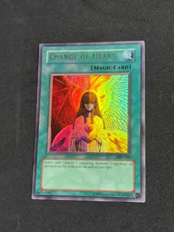 Yugioh Change of Heart MRD-060 Ultra Rare Unlimited Original 2002 'MAGIC' LP - Image 1