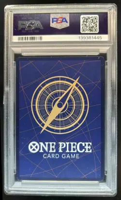 2025 One Piece A Fist of Divine Speed Gear Two Alternate Art #OP11-080 PSA 10 - Image 2