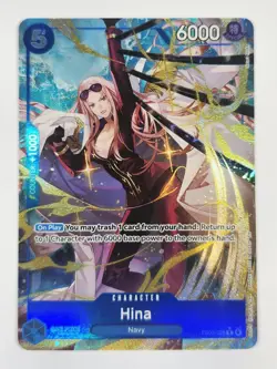 Hina (Alternate Art) EB03-025 Extra Booster: One Piece Heroines Edition Foil - Image 1