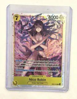 One Piece Nico Robin TCG Extra Booster Heroines EB03-055 SR Holo - Image 1
