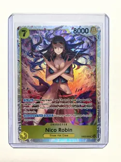 One Piece Nico Robin TCG Extra Booster Heroines EB03-055 SR Holo - Image 3