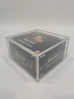 2022 One Piece Romance Dawn OP01 SEALED BLUE BOTTOM FIRST WAVE BOX w Acrylic ENG - Image 1