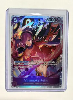One Piece TCG - Vinsmoke Reiju PRERELEASE ENGLISH EB03-031 HEROINES SR - Image 1