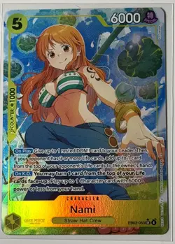 One Piece Nami SR Alt Art EB03-053 English NM Heroines! RARE! 💎📈 - Image 1