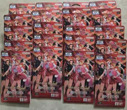 ONE PIECE FACTORY SEALED EB03 HEROINES EDITION BLISTER PACK LOT!! 20 BLISTERS - Image 1