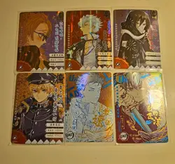 Demon Slayer Character Trading Card Lot (Set) - Collectible Art - Image 1
