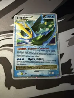 Pokemon Empoleon LV.X Promo Holo Card Diamond & Pearl DP11 English 2007 - Image 3