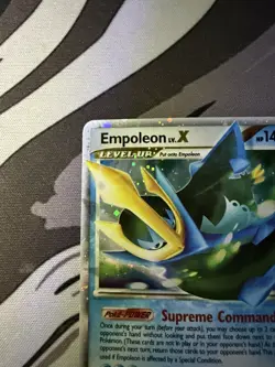 Pokemon Empoleon LV.X Promo Holo Card Diamond & Pearl DP11 English 2007 - Image 4