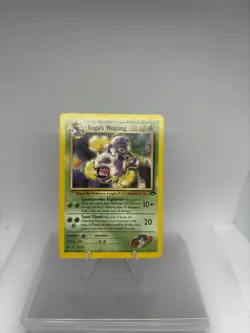 Pokemon TCG Koga's Weezing LP 50/132, Gym Challenge, Regular Card - Image 1