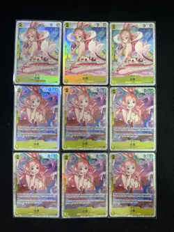2025 One Piece TCG Card Game S.Chinese OP12-102 SR Shirahoshi Lot*9 LU57 - Image 1