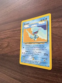 Pokemon TCG Wooper Neo Genesis 82/111 Regular Common Card NM - Image 4