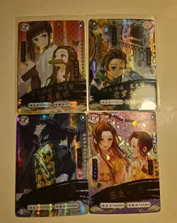 Demon Slayer Character Trading Card Lot (Set) - Collectible Art - Image 1