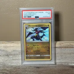 Pokemon TCG Hidden Fates Garchomp SV40 PSA 7 Shiny Holo Rare NM 2019 Card - Image 1