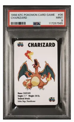 🔥Vintage Rare 1998 Charizard KFC Pokemon Card Game Promo Graded PSA TCG🔥 - Image 1