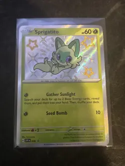 Sprigatito 076 Sv: Scarlet & Violet Promo Cards Holo - Image 1
